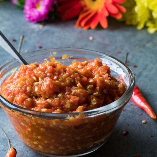 Homemade Hot Sauce