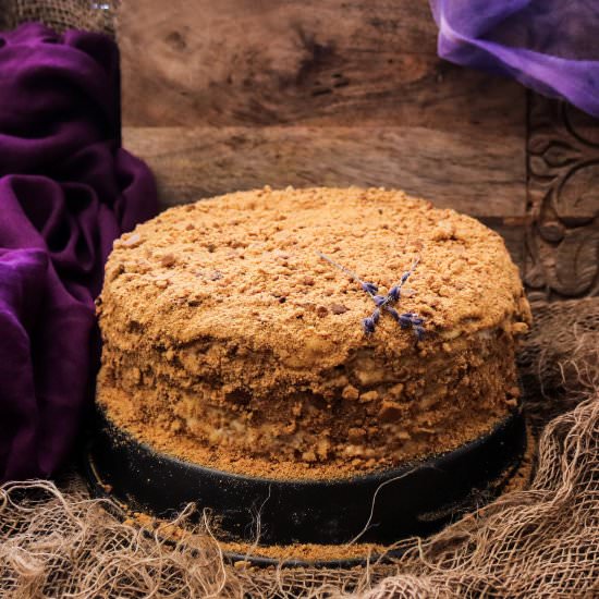 Lavender Medovik – Honey Cake