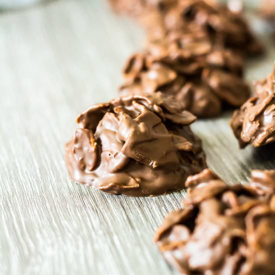 Chocolate Cornflake Cookies