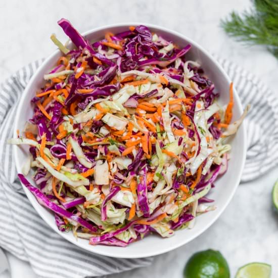 Cabbage Dill Coleslaw