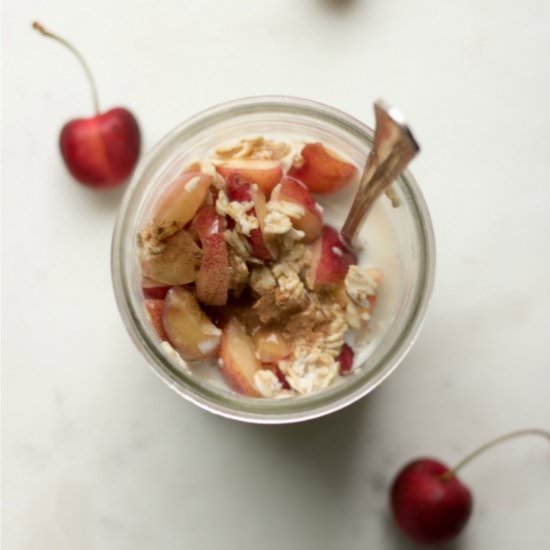 Cherry Overnight Oats