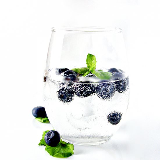 Blueberry Sparkling Water