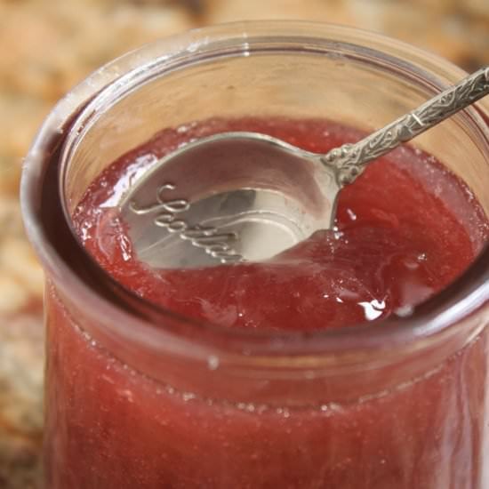 easiest rhubarb jam