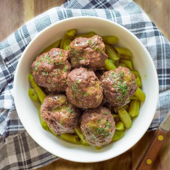 Lightened Up “Swedish” Meatballs