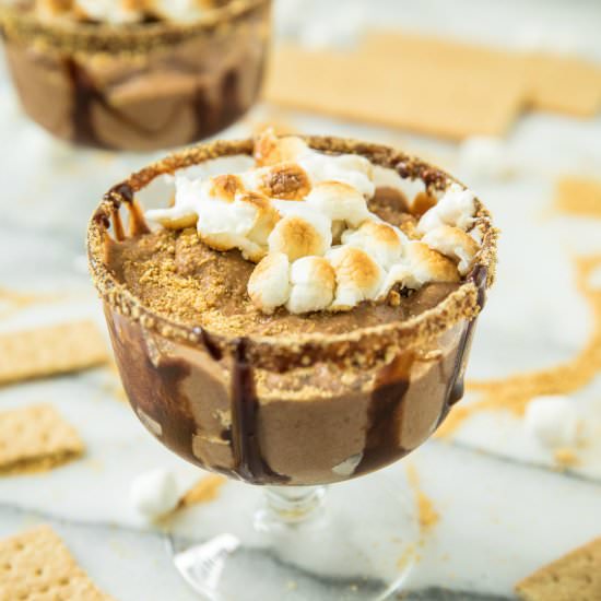 Skinny S’mores Protein Shake