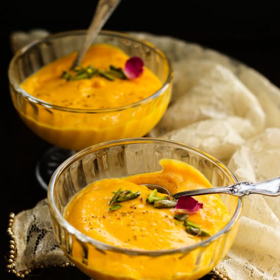 No-Bake Mango Soufflé