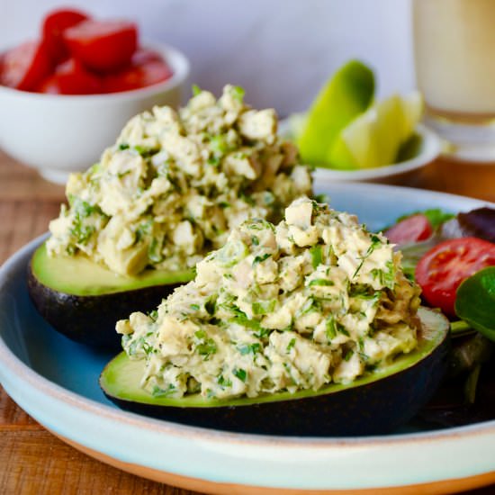 The Best Avocado Chicken Salad
