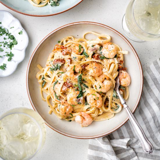 Creamy Tuscan Shrimp