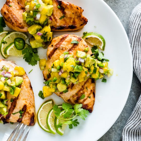 Grilled Tequila Lime Chicken