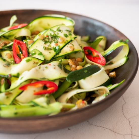 Chimichurri Courgette Salad
