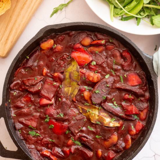 Chorizo and Butter Bean Stew