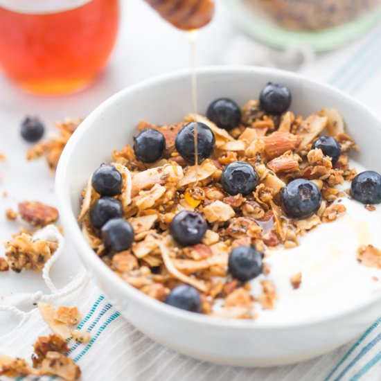 crunchy paleo granola