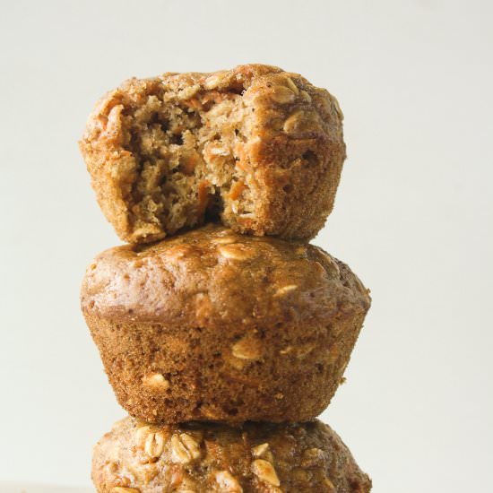 Healthy Carrot Muffins