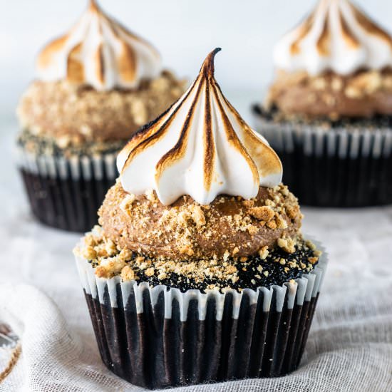 S’mores Cupcakes