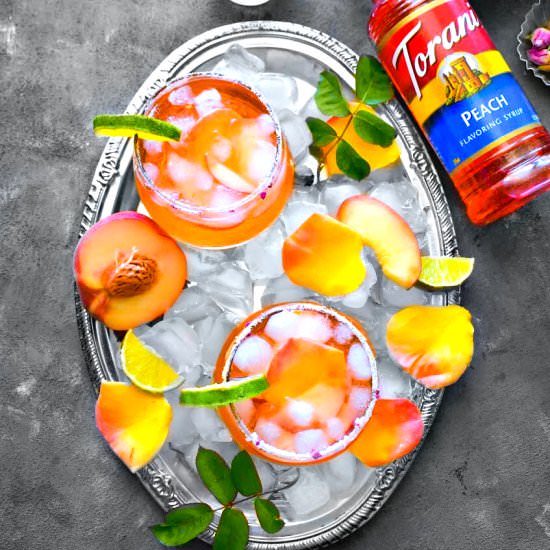 Peach Rose Margarita
