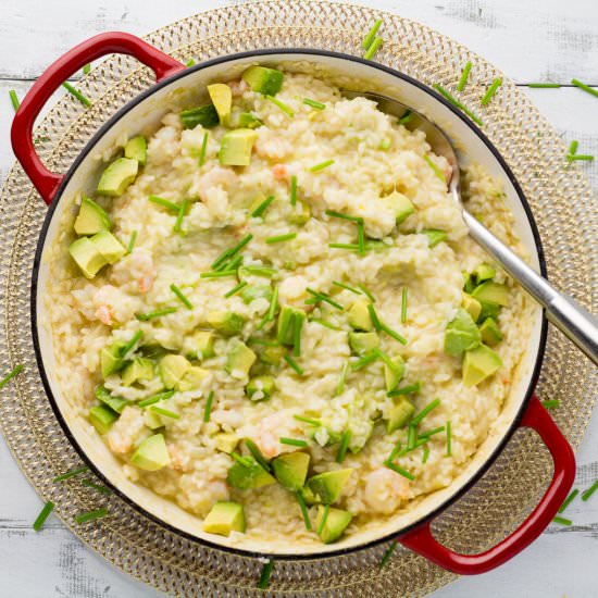 Prawn & Avocado Risotto