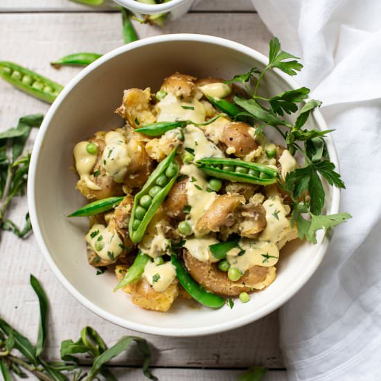 Smashed Potato Salad