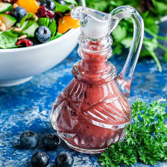 Balsamic Blueberry Salad Dressing
