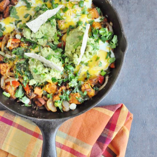 Eggs Fajita Breakfast Skillet