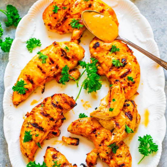 Spicy Garlic Grilled Chicken