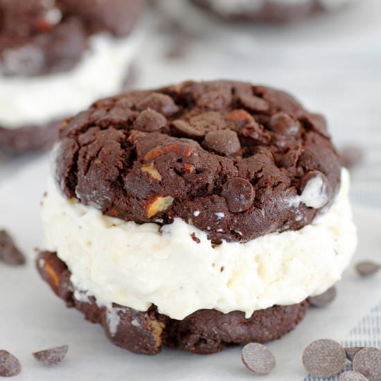 Chocolate Ice Cream Sandwich