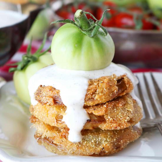 Easy Fried Green Tomatoes