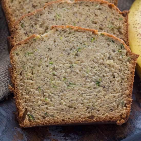 Zucchini Banana Bread