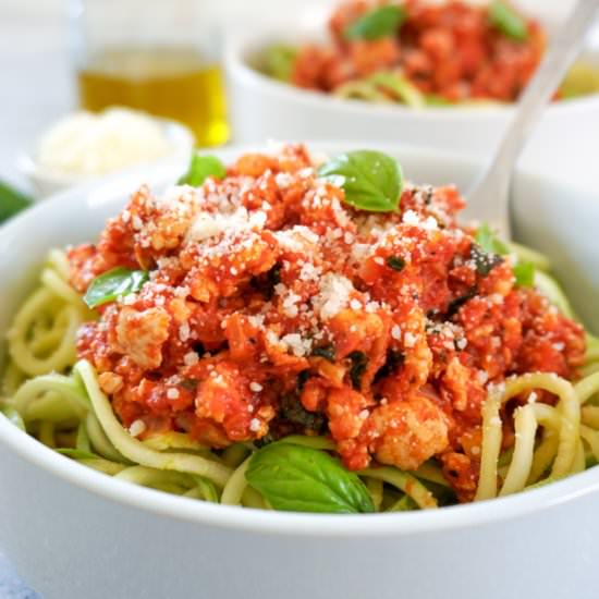Quick And Easy Turkey Bolognese