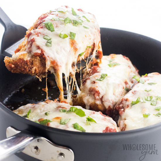LOW CARB KETO CHICKEN PARMESAN