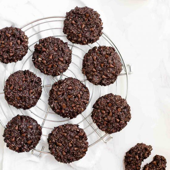 Flourless Chocolate Cowboy Cookies