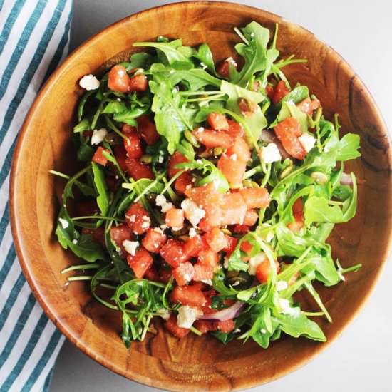 Mexican Watermelon Salad