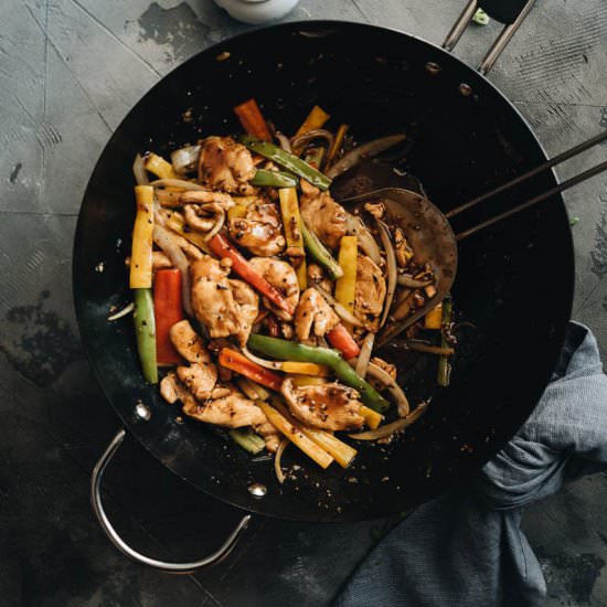 Black Pepper Chicken