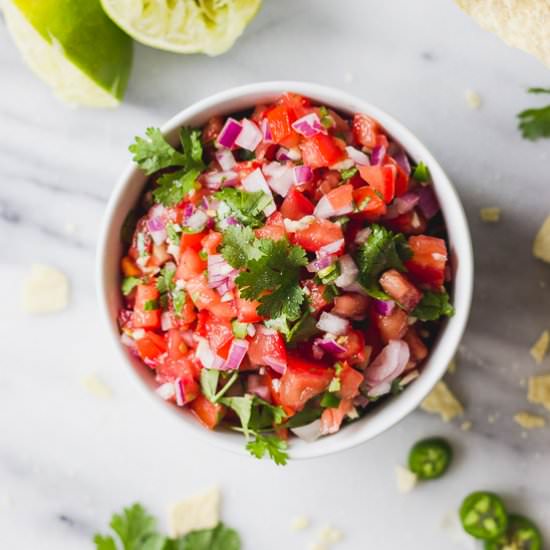 Simple Pico De Gallo