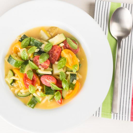 Summer Minestrone Soup