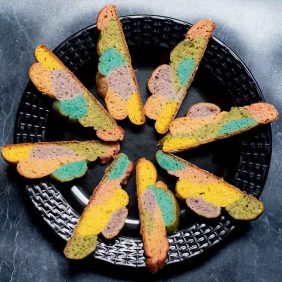 Rainbow Milk Bread – Natural Colors
