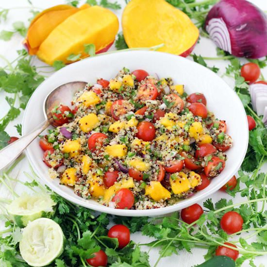 Mango Quinoa Salad