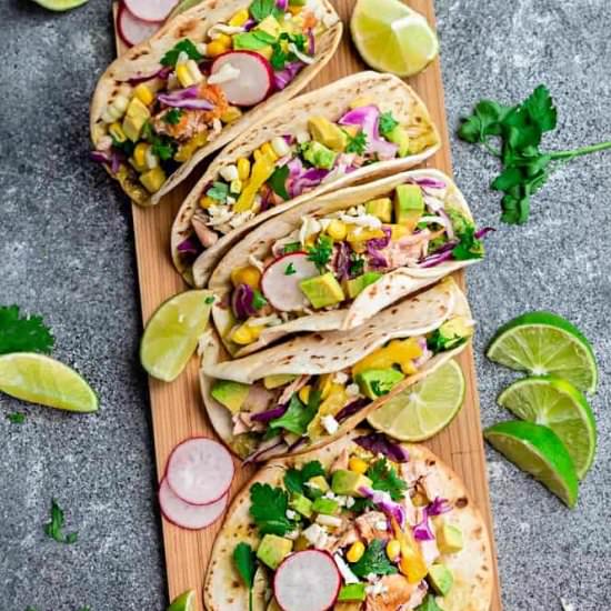 Easy Salmon Tacos
