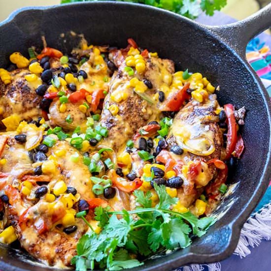 Santa Fe Skillet Chicken