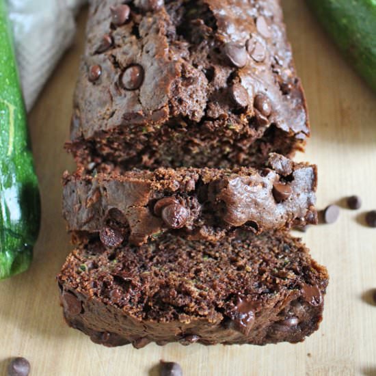 Double Chocolate Zucchini Bread