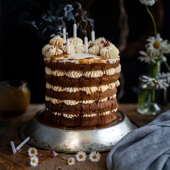 Earl Grey layer cake