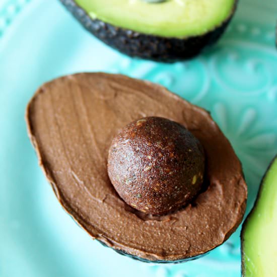 Chocolate Avocado Gelato Paleo/V