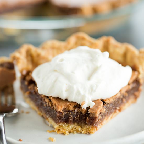 Chocolate Chess Pie