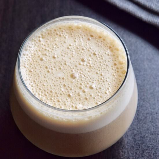 Raw Banana Powder Milkshake