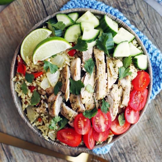 Cilantro Lime Chicken and Rice