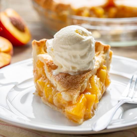 Fresh Peach Pie