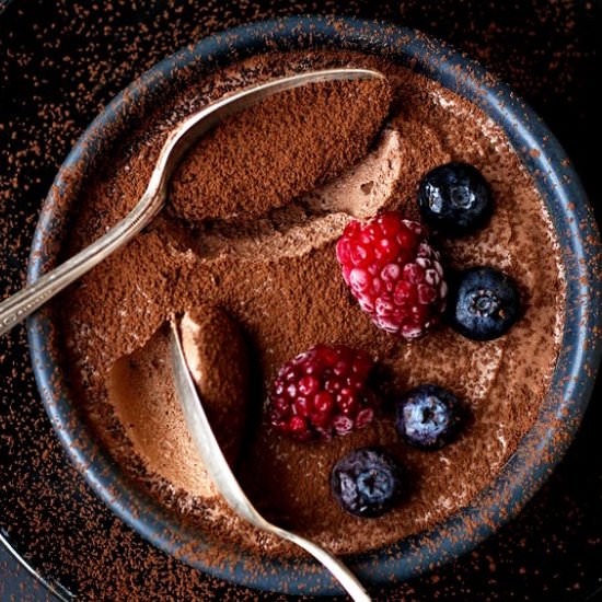 Easy mousse au chocolate
