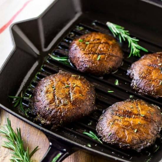 Grilled Portobello Mushrooms