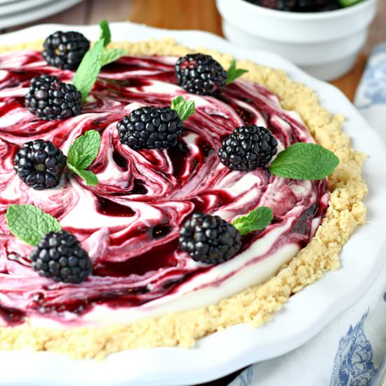 Blackberry Lemonade Pie