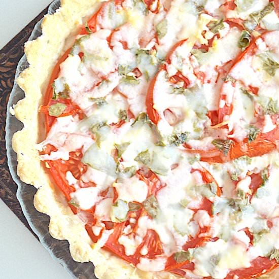 Tomato Basil Tart