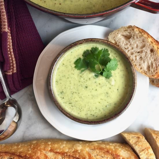 Zucchini-Leek Soup